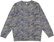 LAT 6925 Fleece Sweatshirt in Vintage size 3XL   Cotton/Polyester Blend