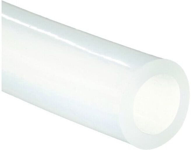 Tuyau en silicone FDA 60° Sh A transparent 8x2mm 25m ; MCC