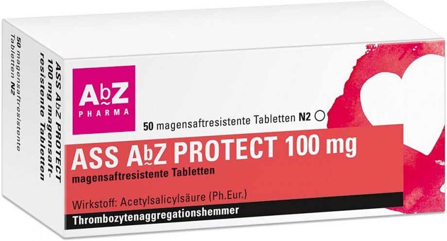ASS AbZ PROTECT 100 mg 50stk
