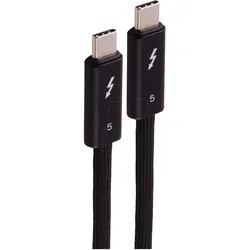 Shiverpeaks USB-C Verbindungskabel, Typ-C Stecker auf Typ-C Stecker, TB5, UltraFlex, 240W,1,0m (1 m, USB 4, 240 W), USB Kabel