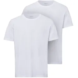 BRAX Herren Rundhals-T-Shirt TIM-TIM - Regular Fit - 2er Pack - 20-4590 70820100-99 White - 4XL