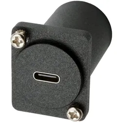 Exsys D-Typ Adapter USB-C BU - DisplayPort BU (DisplayPort), Video Adapter, Schwarz