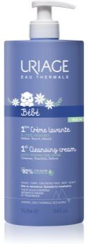 Uriage Bébé 1st Cleansing Cream creme suave de limpeza para bebés 0+ 1000 ml. Bébé 1st Cleansing Cream