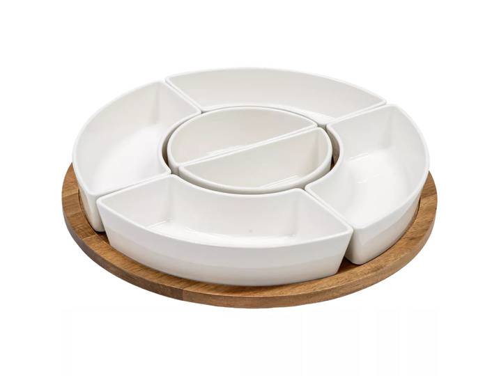 ladelle - Schalenset auf Drehteller Alto Serve & Share 7-teilig