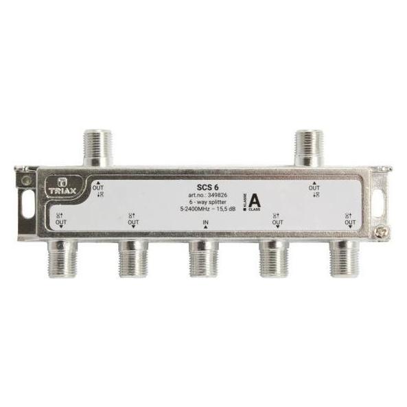 Triax SCS 6 F-Verteiler 5-2400 MHz DC (349826)