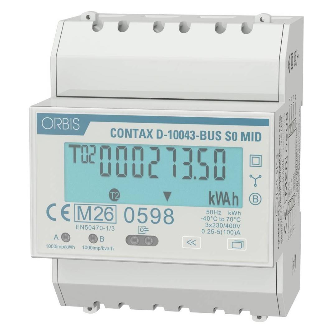 Orbis Zeitschalttechnik kW-Zähler OB7010002 Wechselstromzähler digital 100 A MI (OB7010002)