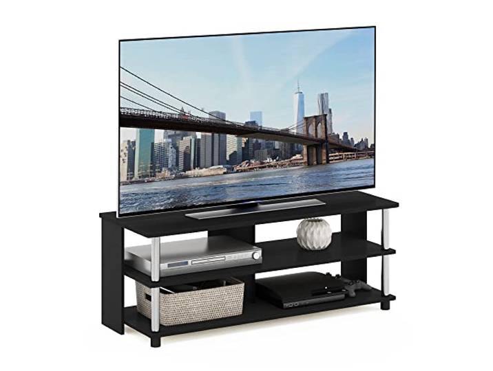 Furinno Sully 3-Stufe TV-Ständer für TV bis 48, Americano, 104.4 (Breite) x 40.1 (Höhe) x 39.4 (Tiefe) cm