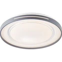 Brilliant  Barty  LED  Wand-  und  Deckenleuchte  48cm  weiß/dunkelgrau