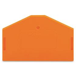 WAGO 280-313 Abschluss- und Trennplatte Orange 100 St.