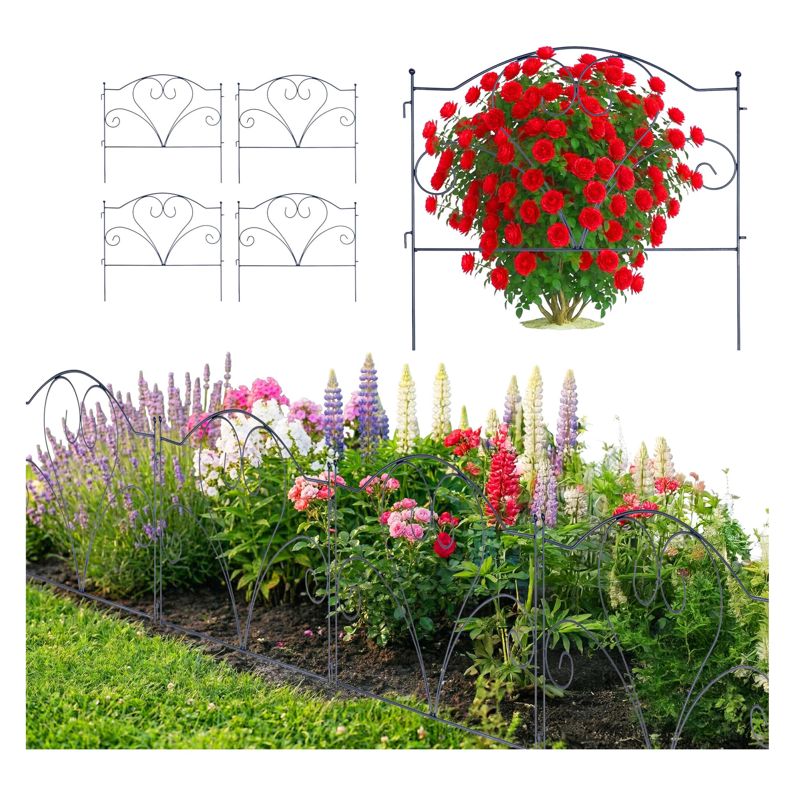 Relaxdays 5x Beeteinfassung (50 cm) (4052025833374)