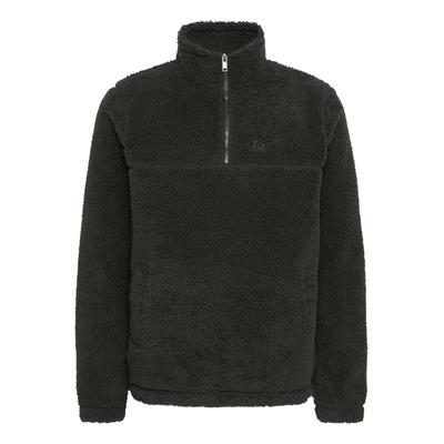 Strickfleece-Pullover BLEND "Strickfleece-Pullover BHTotten", Herren, Gr. XL, schwarz, Obermaterial: 100% Polyester PES., Jacken