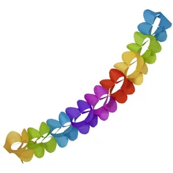 VEPATIM Girlande "Farbenspiel" aus Papier schwer entflammbar Ø16.5cm 7.2m