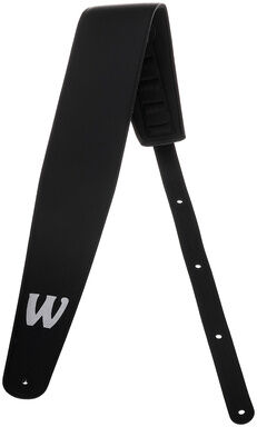 Warwick Syn.Leather Bass Strap Bl/SI