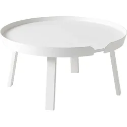 Muuto Around Couchtisch, Ø 72 cm, weiß