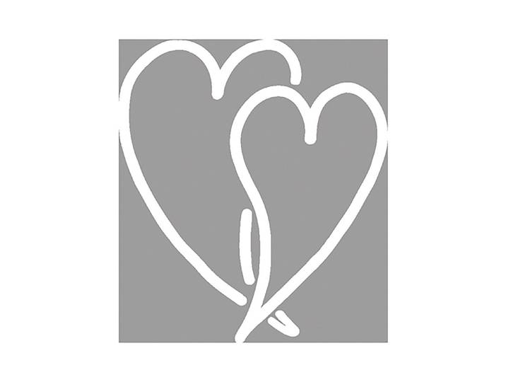 Rayher Holz-Stempel Verspielte Herzen 4 × 4 cm