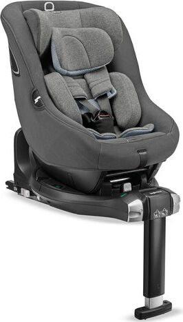 inglesina Av78r0stg Seggiolino Auto 0-18 Kg Isofix / 0m - 4 Anni / 40-105 Cm / Gruppo 0+ - 1 Girevole A 360° Colore Stone Grey - Darwin Next Stage I-Size