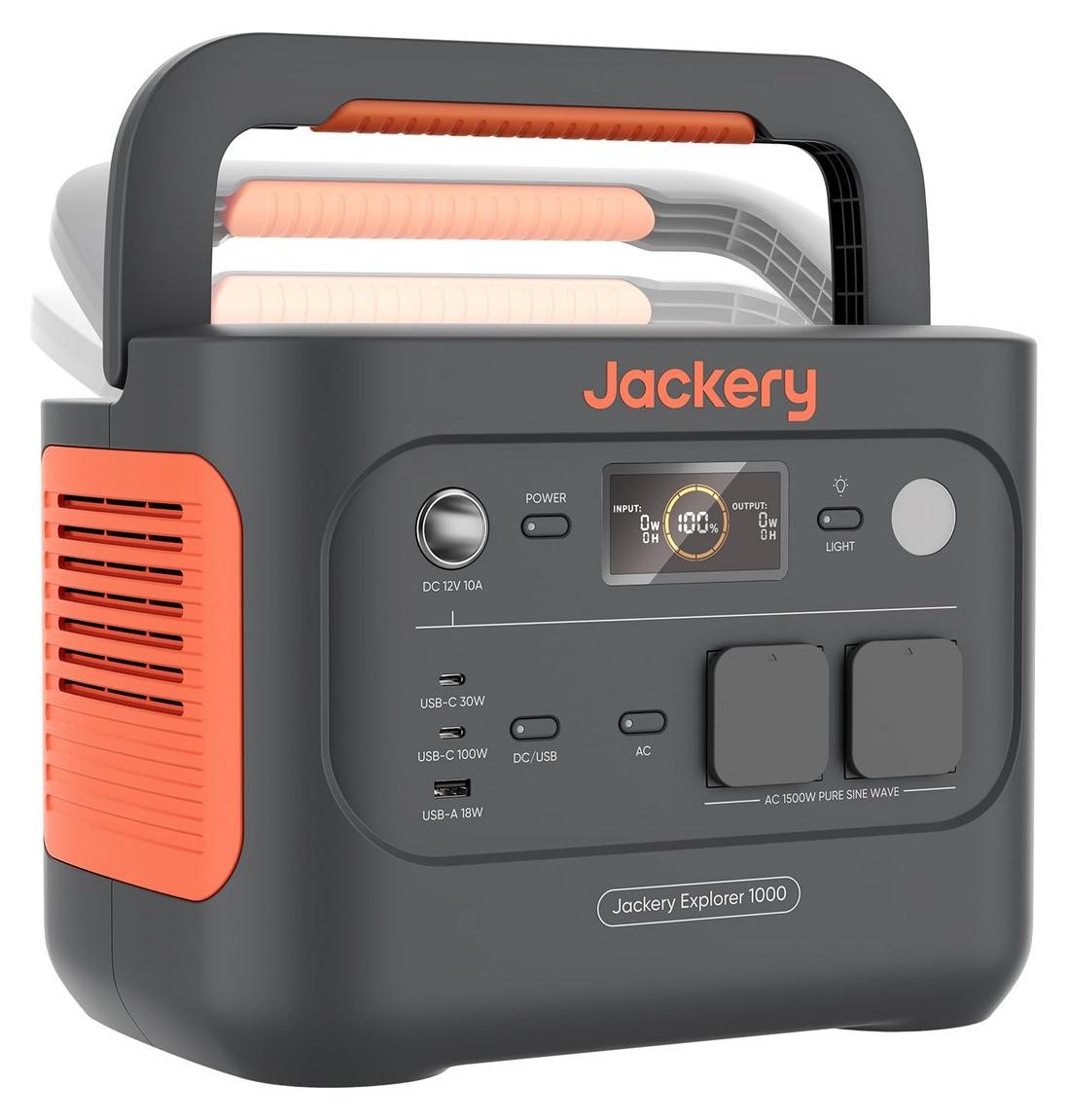 Powerstation Powerbank - Akku - 1070 Wh - 1500 W - Tragbar - Mit LFP-Batterie