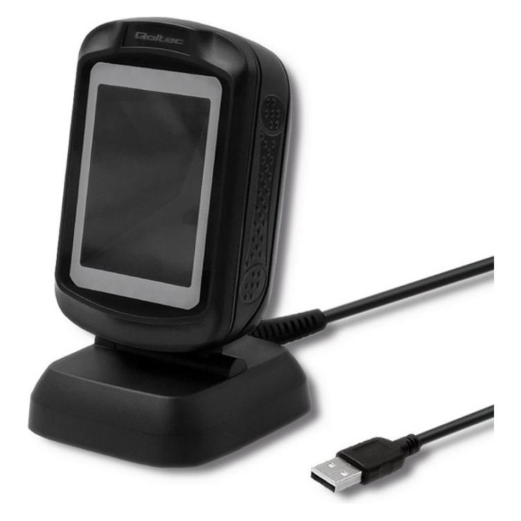 Qoltec 50864 Barcodeleser Fester Barcodeleser 1D/2D LED (1D-Barcodes, 2D-Barcodes) (50864)