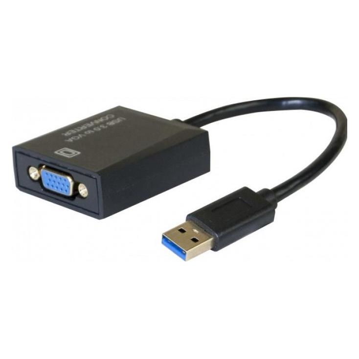 Exertis Connect USB 3.0 Grafikkarten VGA Adapter Fügen Sie Ihrem Computer schnell eine Grafikkarte hinzu (VGA) (304901)