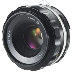 Voigtländer Ultron 40mm F2.0 SLII-S Ai-S (Nikon) Schwarz