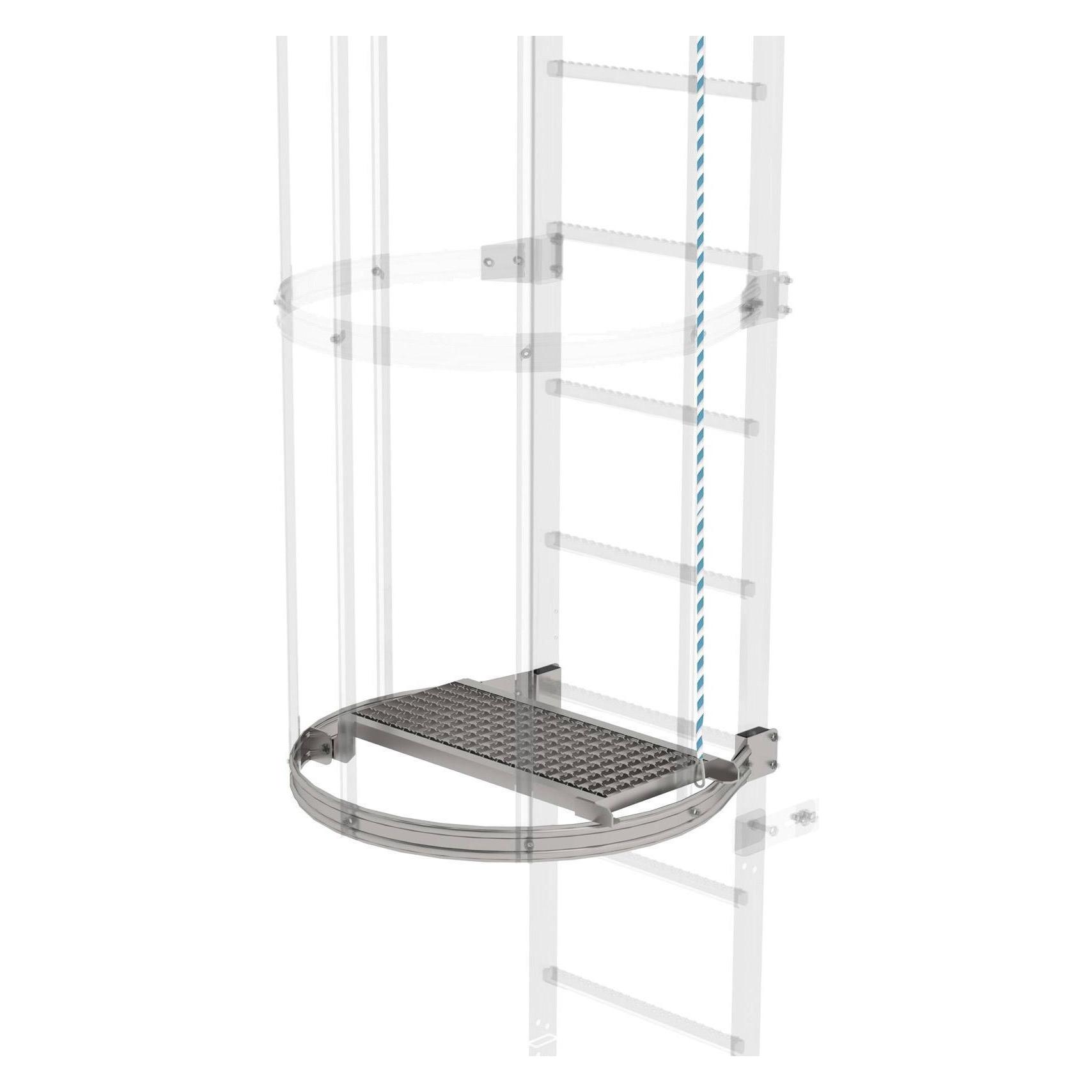 Munk Zwischenplattform, klappbar (Plattformleiter, 30 cm) (068960)