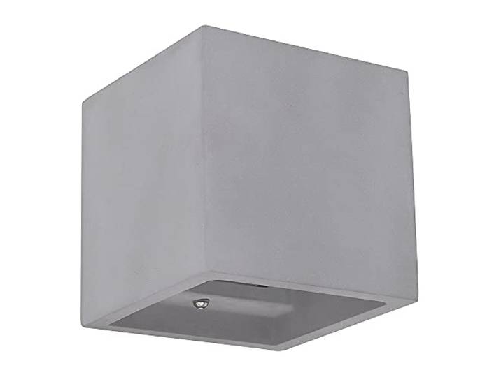 Globo Wandleuchte, Zement, 40 W, Grau