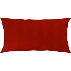 Kissenhülle Xenia Streif Rot ca. 40x80cm