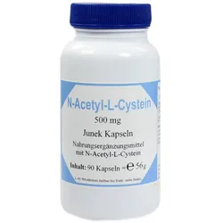 N-acetyl-l-cystein 500 mg Junek Kapseln 90 St