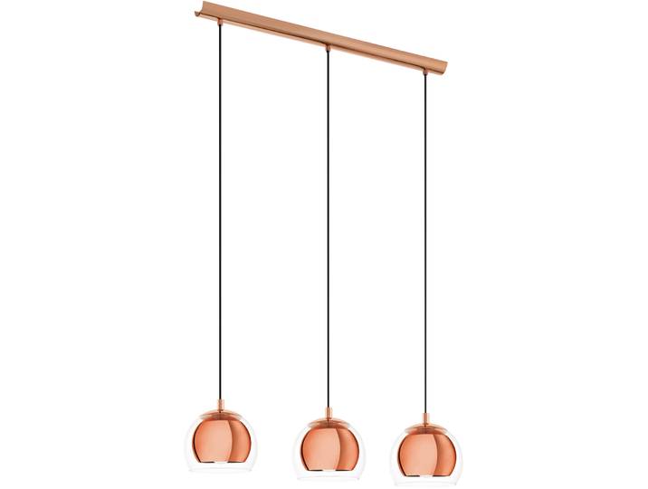 Eglo Pendellampe Rocamar Kupfer Stahl 19 cm 110 cm - Material: Stahl/ Glas - LED