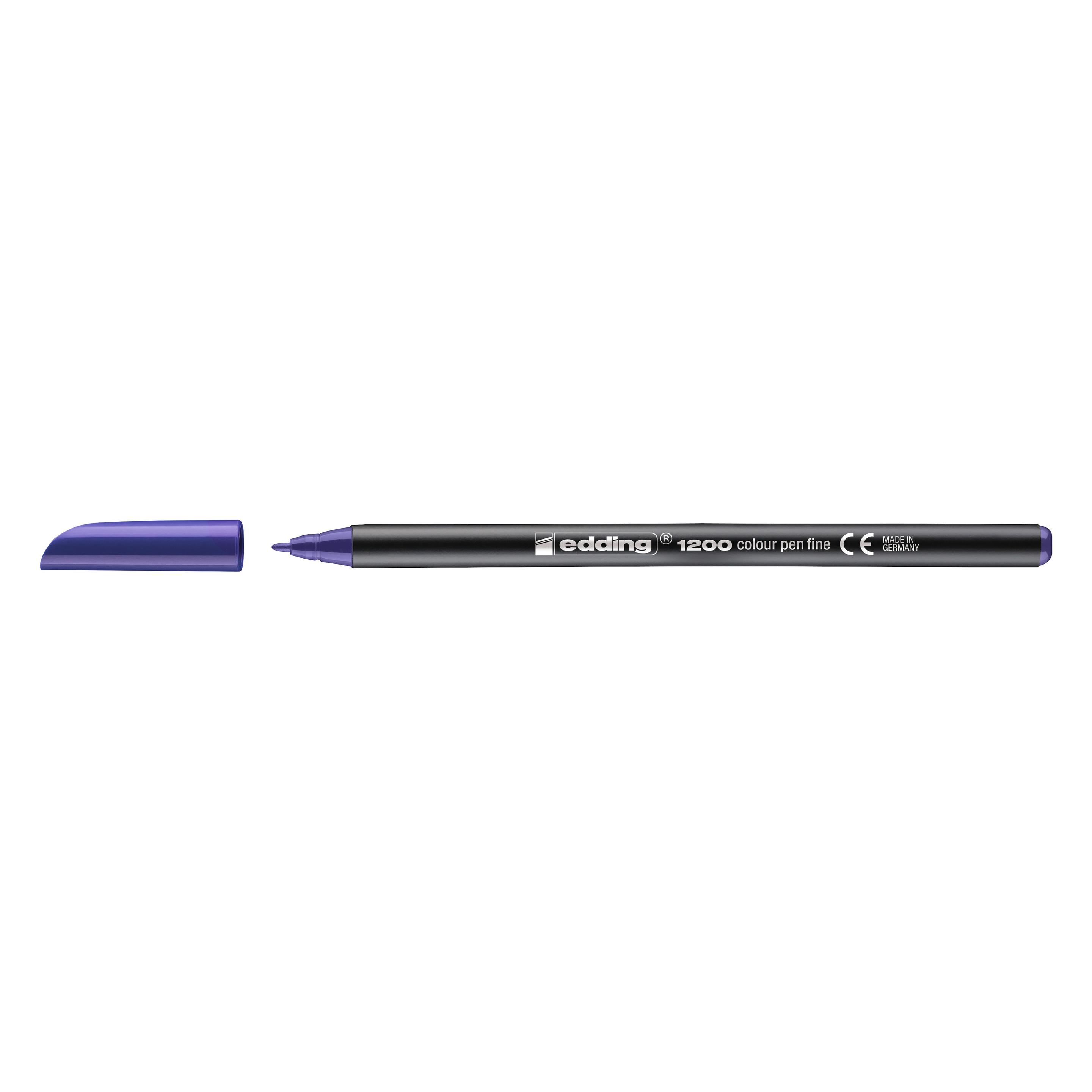 Edding 1200 - Fasermalstifte (1x) (1200-8)