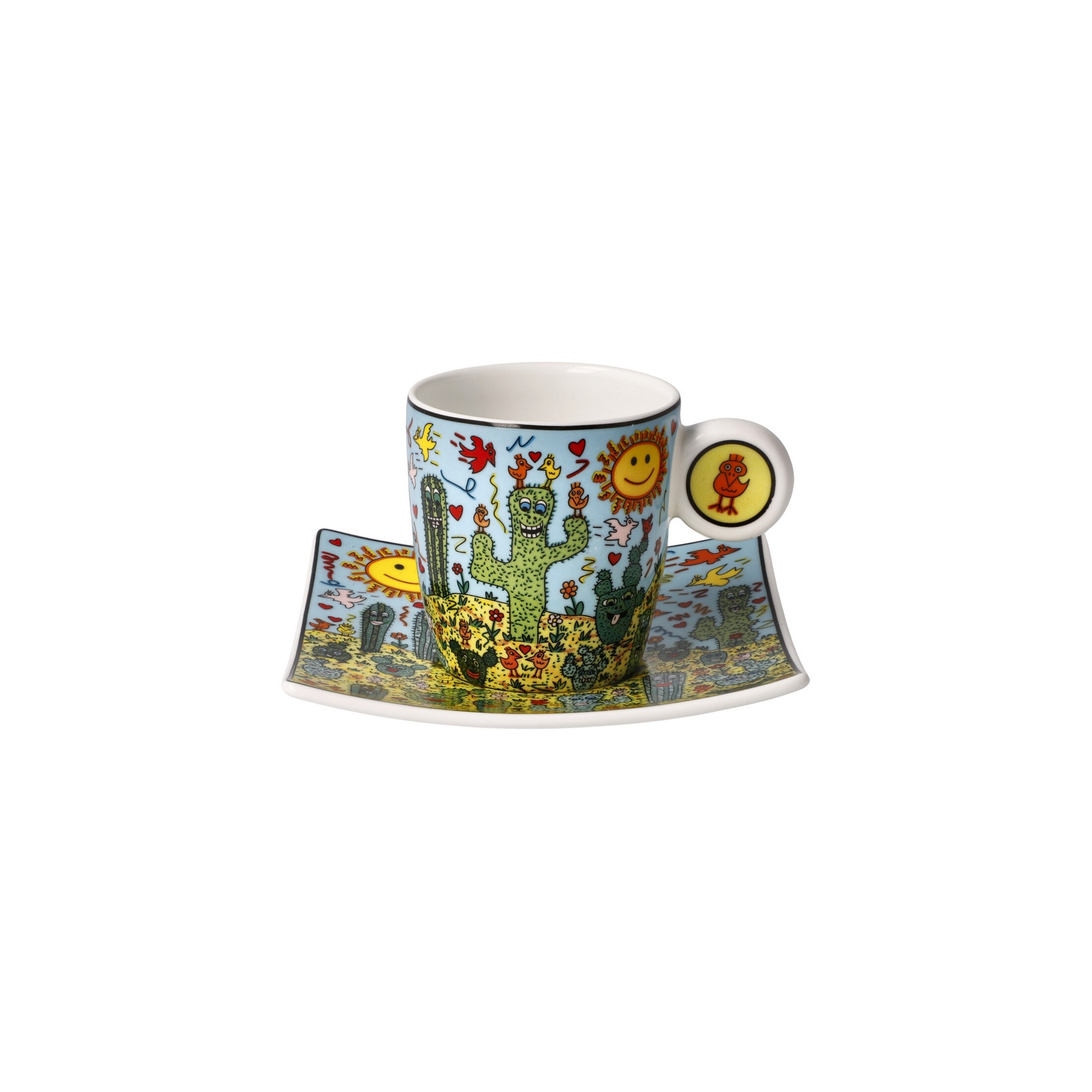Goebel James Rizzi espressokop Desert Life design