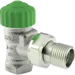 Heimeier Thermostat-Ventilunterteil Eclipse 300 Eckform DN 15