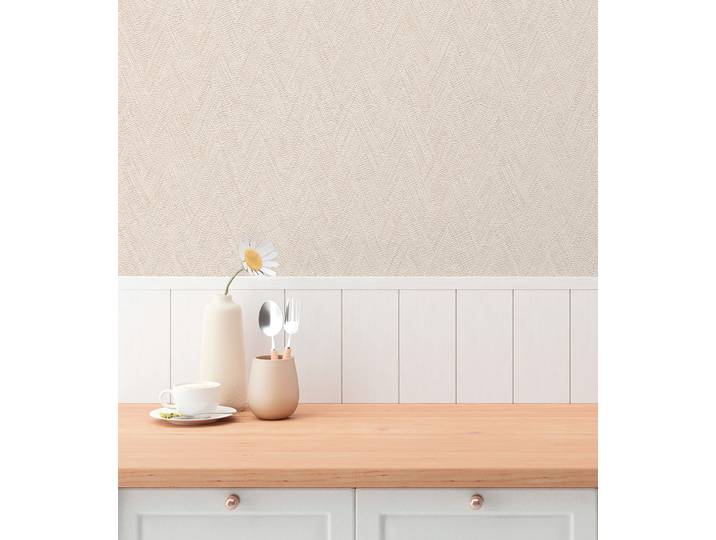 Papier peint Terra Weave 53 x 1005 x 0cm Crème