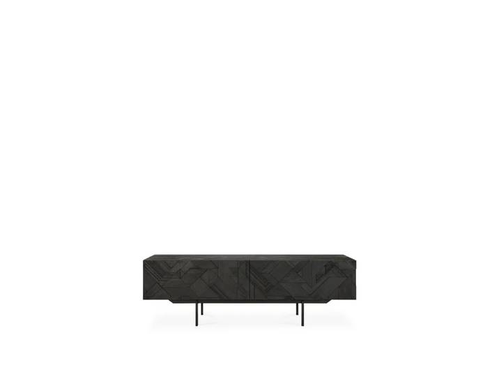 Ethnicraft Graphic Fernsehbank Black 162 cm