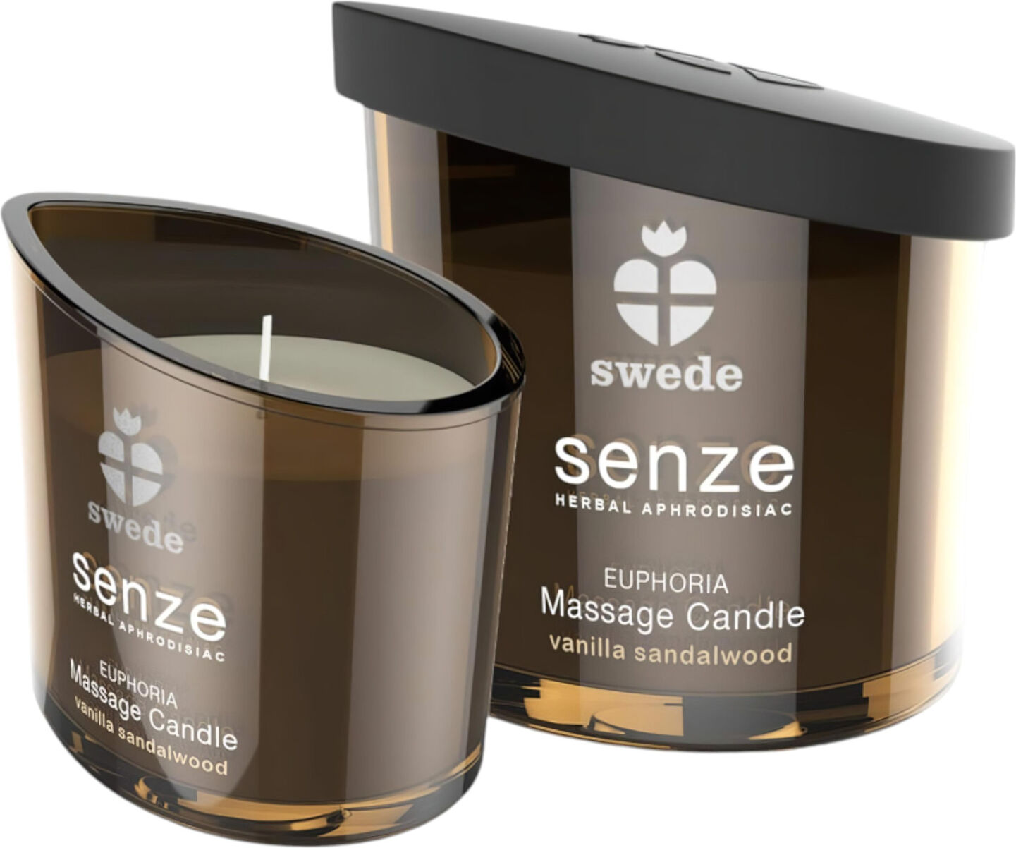 Swede Senze - Massagelys - Vanilje/sandeltræ - 50ml