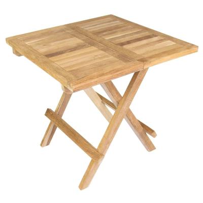 Gartentisch VCM "Beistelltisch, rechteckig", braun, Tische, Gartentisch