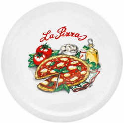 Van Well Pizzateller ø 30,5 cm Napoli & Margherita 6er Set