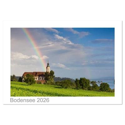 Bodensee 2026 (Tischkalender 2026 DIN A5 quer), CALVENDO Monatskalender