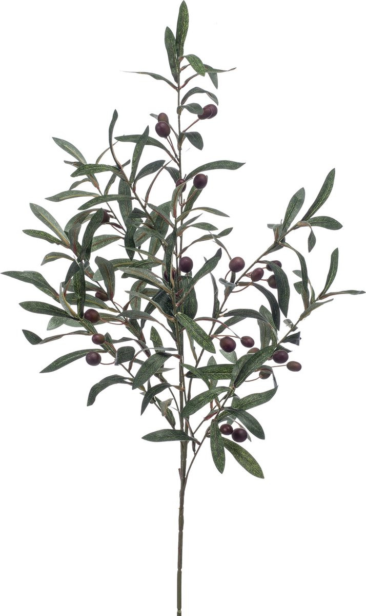 Emerald Kunsttak Olijf XL 100cm - Kunstplant voor binnen
