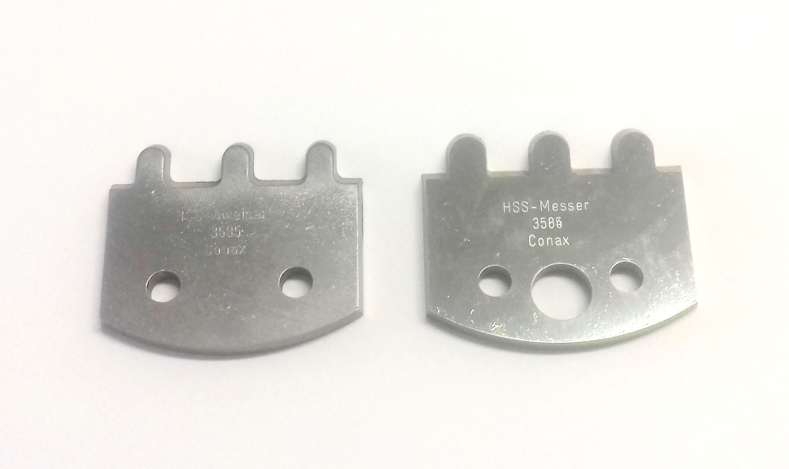 HSS Profilmesser und Abweiser 50mm - 21mm Tiefe