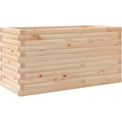 vidaXL Pflanzkübel 90x40x45,5 cm Massivholz Kiefer