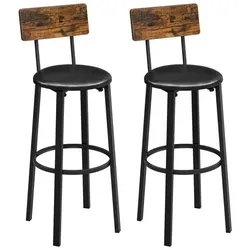 Vasagle, Barhocker, Martini 2er-Set