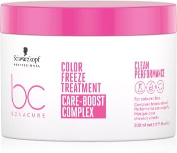 Schwarzkopf Professional BC Bonacure Color Freeze máscara regeneradora para cabelo pintado 500 ml. BC Bonacure Color Freeze