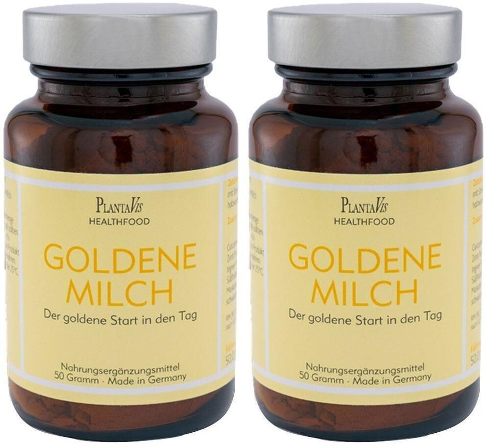 PlantaVis Goldene Milch Pulver 2x 2x50 g