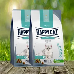 Happy Cat Care Adult Light - Katzenfutter für zu Übergewicht neigende oder leichtfuttrige Katzen