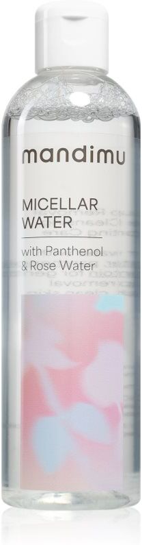Jíme zdravě Mandimu Micellar Water with panthenol and rose water micellar water with rose water 250 ml