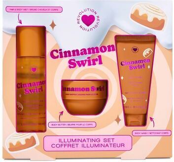Makeup Revolution Illuminating Set Cinnamon Swirl 1 un