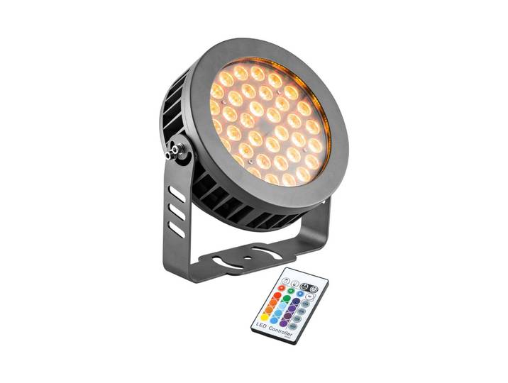 EVN LF65361599 LED-Außenstrahler LF65361599, dimmbar, schwarz, Aluminium, Modern