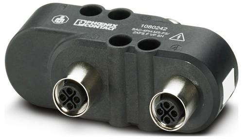 Phoenix Contact 1080242 H-Verteiler M12 Polzahl Sensoren: 4 1St.