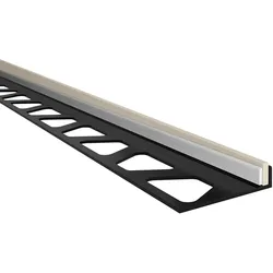 Schlüter Systems SHOWERPROFILE-S Gefällekeil TSI - Strukturbeschichtet Elfenbein Höhe: 5 mm Länge: 1,6 m